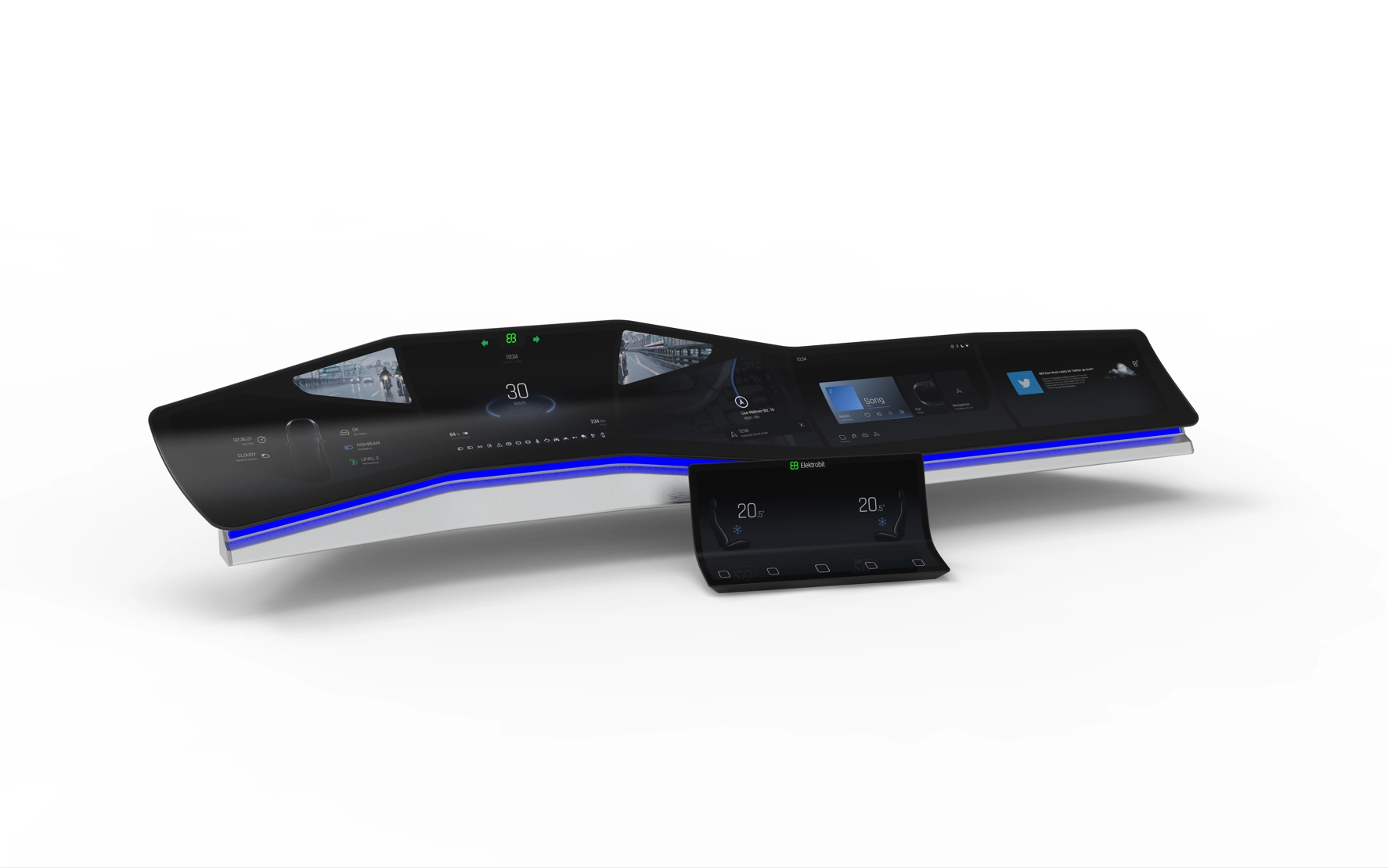 Elektrobit Digitales Cockpit mit KIUnterstützung AEEmobility